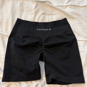 Youngla black shorts size small